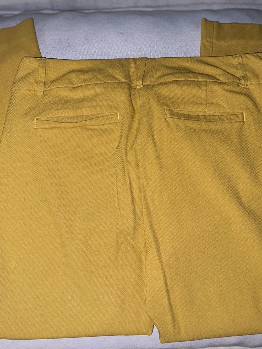 Van Heusen Mustard Yellow Chinos - Picture 2 of 3